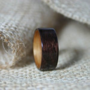 east+indian+rosewood+ring+with+hawaiian+koa+wood+lining Img