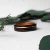 ebony_and_koa_wood_ring_with_gold_inlay_flat_wooden_wear_1_of_1 Img